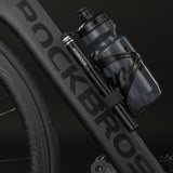 Rockbros JG-PB-004 lightweight bicycle pump with pressure gauge - black
