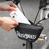 Rockbros G011 Flash Journey trapezoidal handlebar bike bag 0.7 l - black