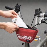 Rockbros G011 Flash Journey trapezoidal handlebar bike bag 0.7 l - red