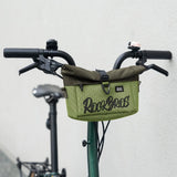 Rockbros W020 Dual-Purpose Front Bag, Bike/Shoulder - Green