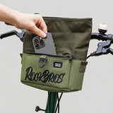 Rockbros W020 Dual-Purpose Front Bag, Bike/Shoulder - Green