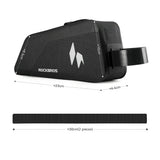 Rockbros AS-151 RideMate Waterproof Top Tube Bag - Black