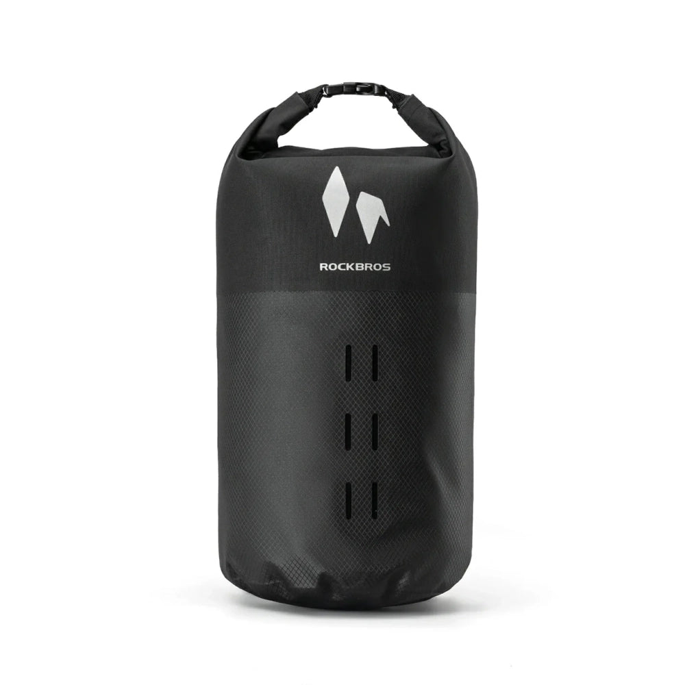 Rockbros AS-156 7l Fork Bag Waterproof Pannier - Black