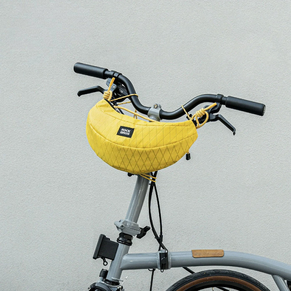 Rockbros H74 Bicycle Bag for Handlebar or Banana Shoulder 1.8L - Yellow