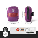Rockbros F006 Bicycle Saddle Bag 0.35 l - Purple