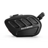 Rockbros C61 Bike Saddle Bag with Smart Rear Light 0.45L - Black
