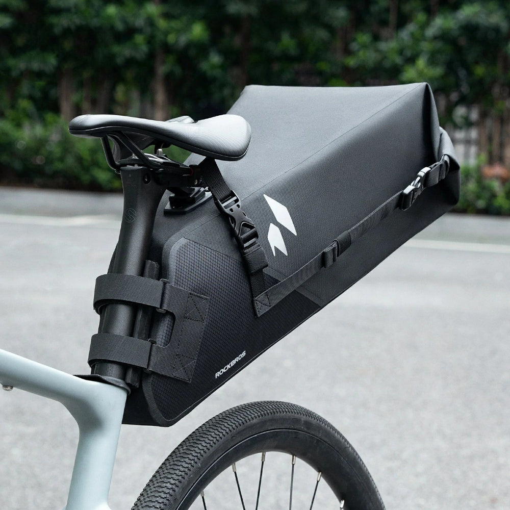 Rockbros AS-157 RideMate Waterproof Saddle Bag - Black