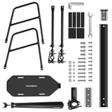 Rockbros RBHJ-1 Black Diamond Bike Rack with Mudguard and Quick Mount for 26-29" Mountain Bikes - Black