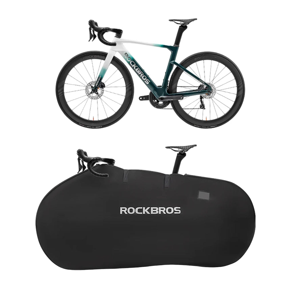 Rockbros D002 Elastic Carrying Case for 26" Road and Mountain Bikes - Black