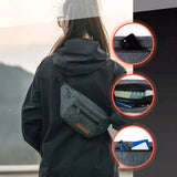 Rockbros H33 Bike Hip Bag 1.5L - Gray
