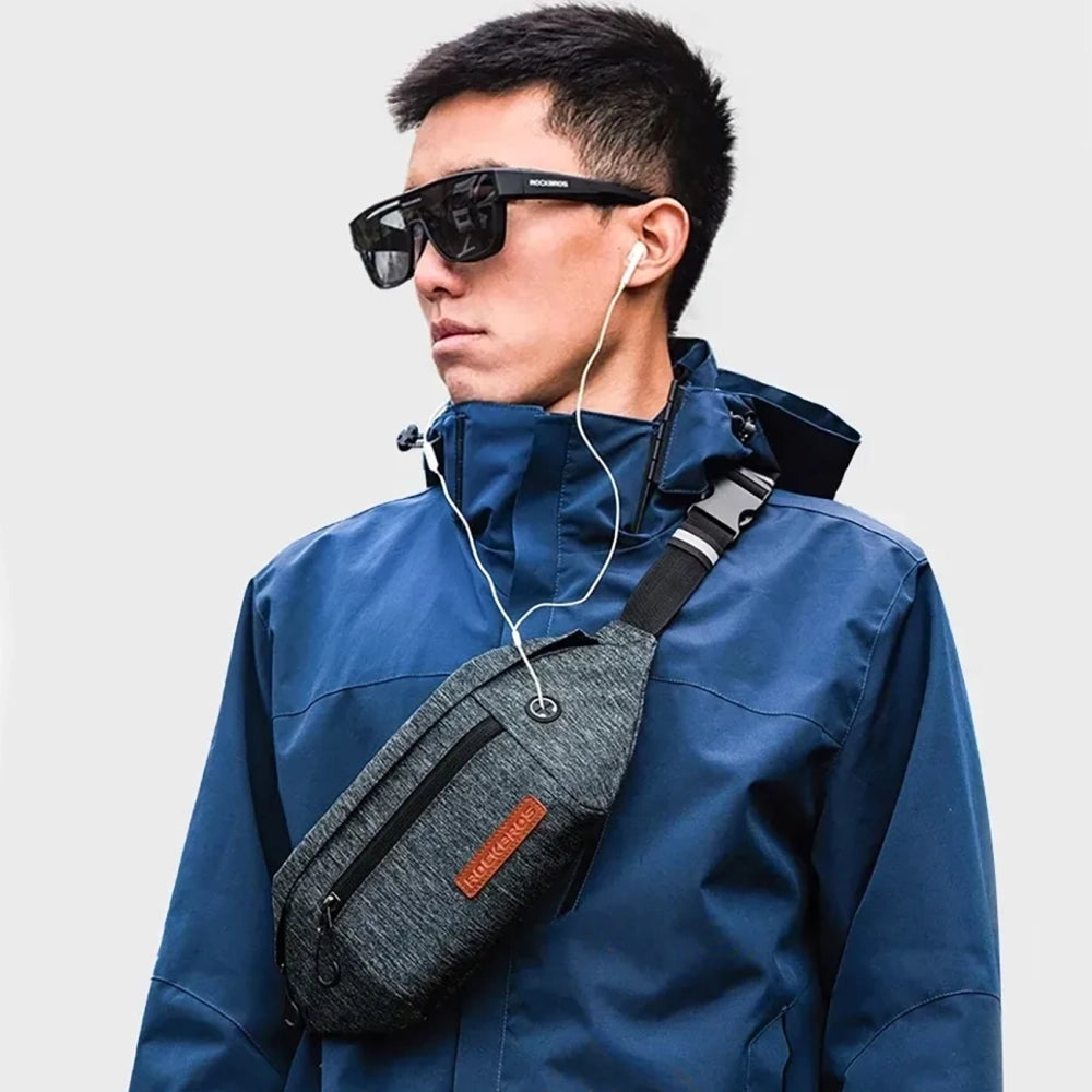Rockbros H33 Bike Hip Bag 1.5L - Gray