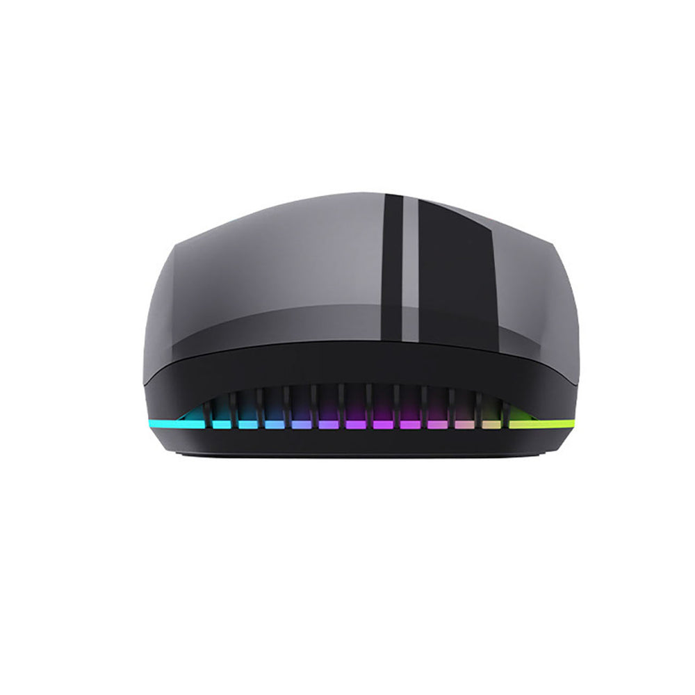 Machenike M721 trådløs spilmus 10000 DPI med RGB baggrundsbelysning - sort