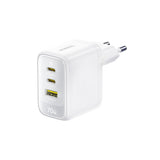 Baseus EnerFill FE22 70W Wall Charger 2 x USB-C + USB-A - White