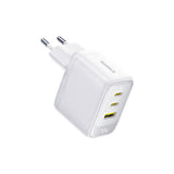 Baseus EnerFill FE22 70W Wall Charger 2 x USB-C + USB-A - White