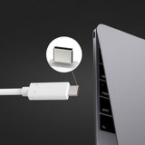 Orico PTAV USB-C - VGA adapter and 3.5 mm Full HD mini jack 0.15 m - silver