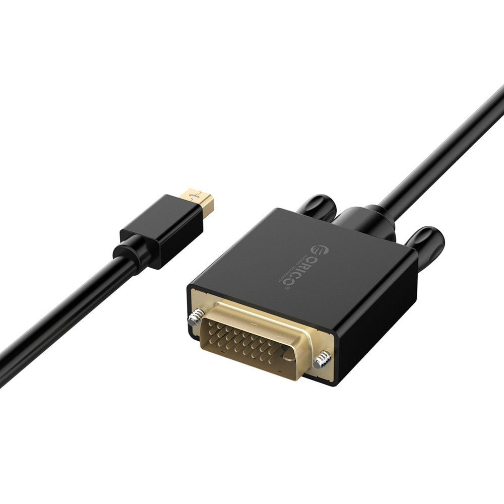 Orico XD-MDTD Mini DisplayPort to DVI Full HD 60 Hz Cable 2 m - Black