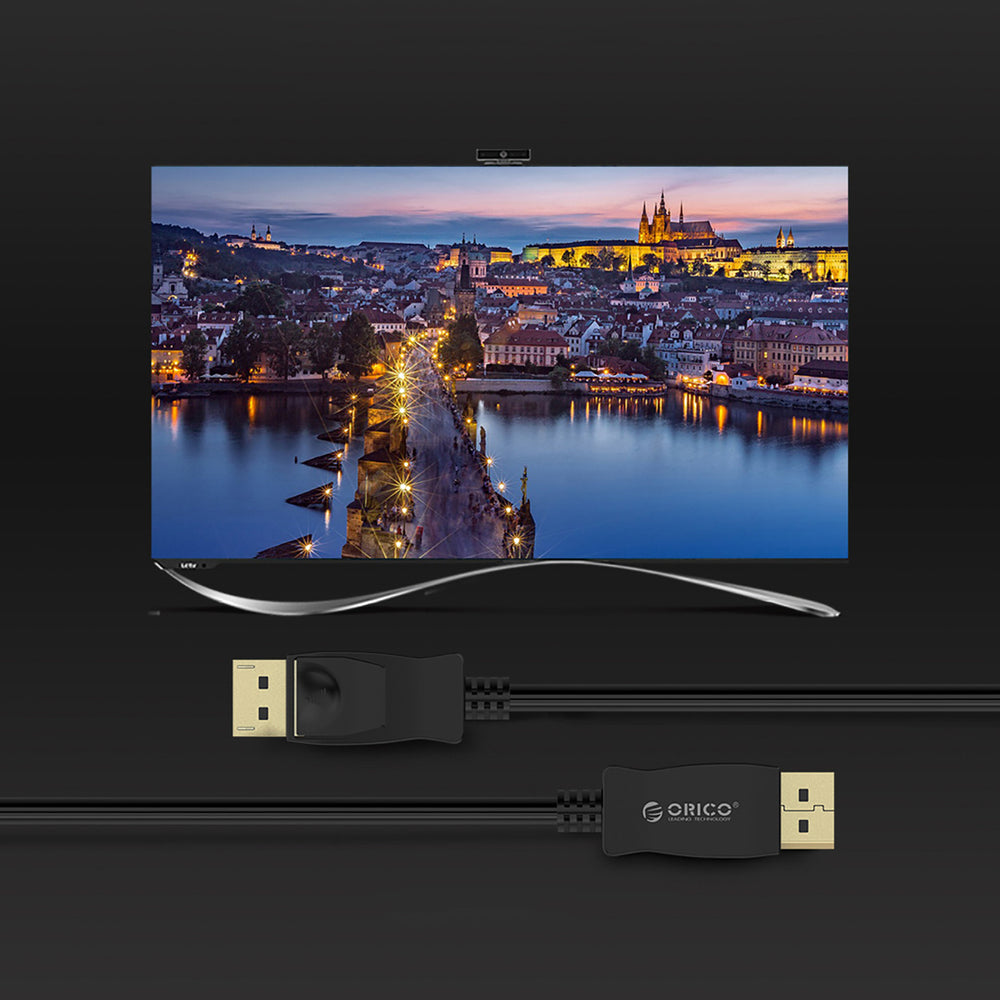 Orico XD-DTD DisplayPort to DVI 4K Cable 3m - Black