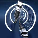 Orico CC240 USB-C to USB-C Cable 240W USB4 40Gb/s 8K 60Hz 0.5m - Black