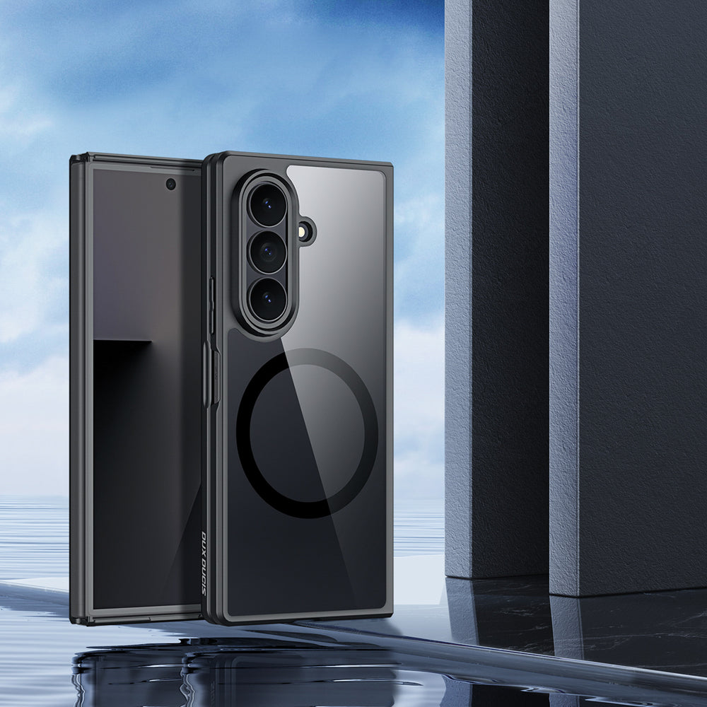Dux Ducis Aimo Mag Case til Samsung Galaxy Z Fold 8 Kompatibel med MagSafe - sort