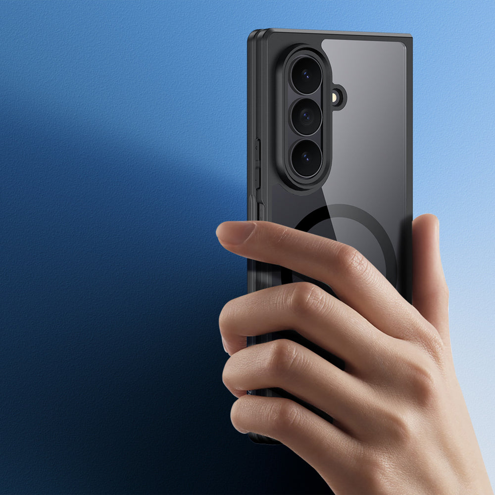 Dux Ducis Aimo Mag Case til Samsung Galaxy Z Fold 8 Kompatibel med MagSafe - sort