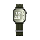 Tech-Protect Nylon Strap for Huawei Watch Fit 3 / 4 / 4 Pro / 5 / 5 Pro - Green