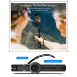Spigen S582W Bluetooth Selfie Stick - Black