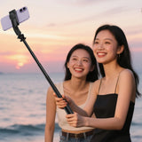 Acefast E42 Selfie Stick with Auto Tripod and Bluetooth Remote Control 1.05m - Black