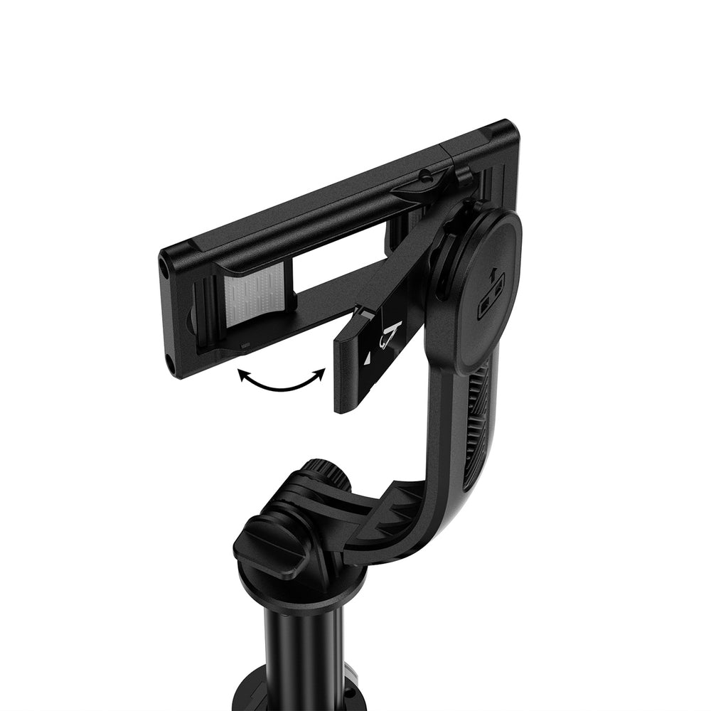 Acefast E42 Selfie Stick with Auto Tripod and Bluetooth Remote Control 1.05m - Black