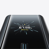 Cuktech PB200U Powerbank 210W 20000mAh 2x USB-C + USB-A with TFT display and 240W USB-C cable - black