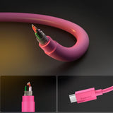 Spigen Essential EB6015CC USB-C Cable 60W 100 cm - Pink