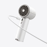 Jisulife Handheld Fan Pro1 Mini 4250mAh USB-C Portable Fan Blower - White