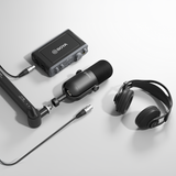 BOYA BY-DM500 Kardioid XLR Dynamisk Mikrofon til Podcasts - Sort