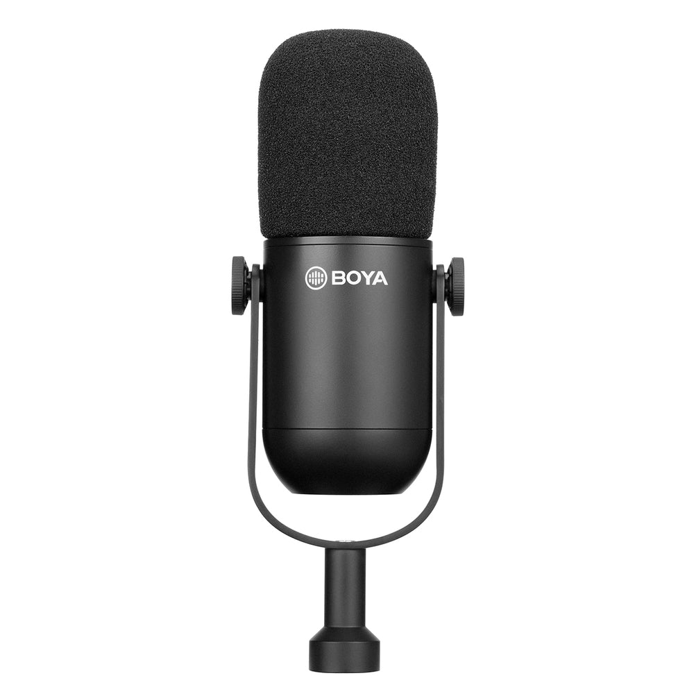BOYA BY-DM500 Kardioid XLR Dynamisk Mikrofon til Podcasts - Sort