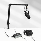BOYA BY-DM500 Kardioid XLR Dynamisk Mikrofon til Podcasts - Sort