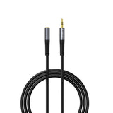 Orico AXF mini jack 3,5 mm mandligt til kvindeligt lydkabel 1,5 m - sort
