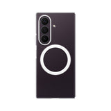 Samsung Clear Magnet Case til Samsung Galaxy Z Fold 8 Ultra 0,8 mm kompatibel med MagSafe + 2 pcs. antireflekterende film - gennemsigtig