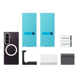 Samsung Clear Magnet Case til Samsung Galaxy Z Fold 8 Ultra 0,8 mm kompatibel med MagSafe + 2 pcs. antireflekterende film - gennemsigtig