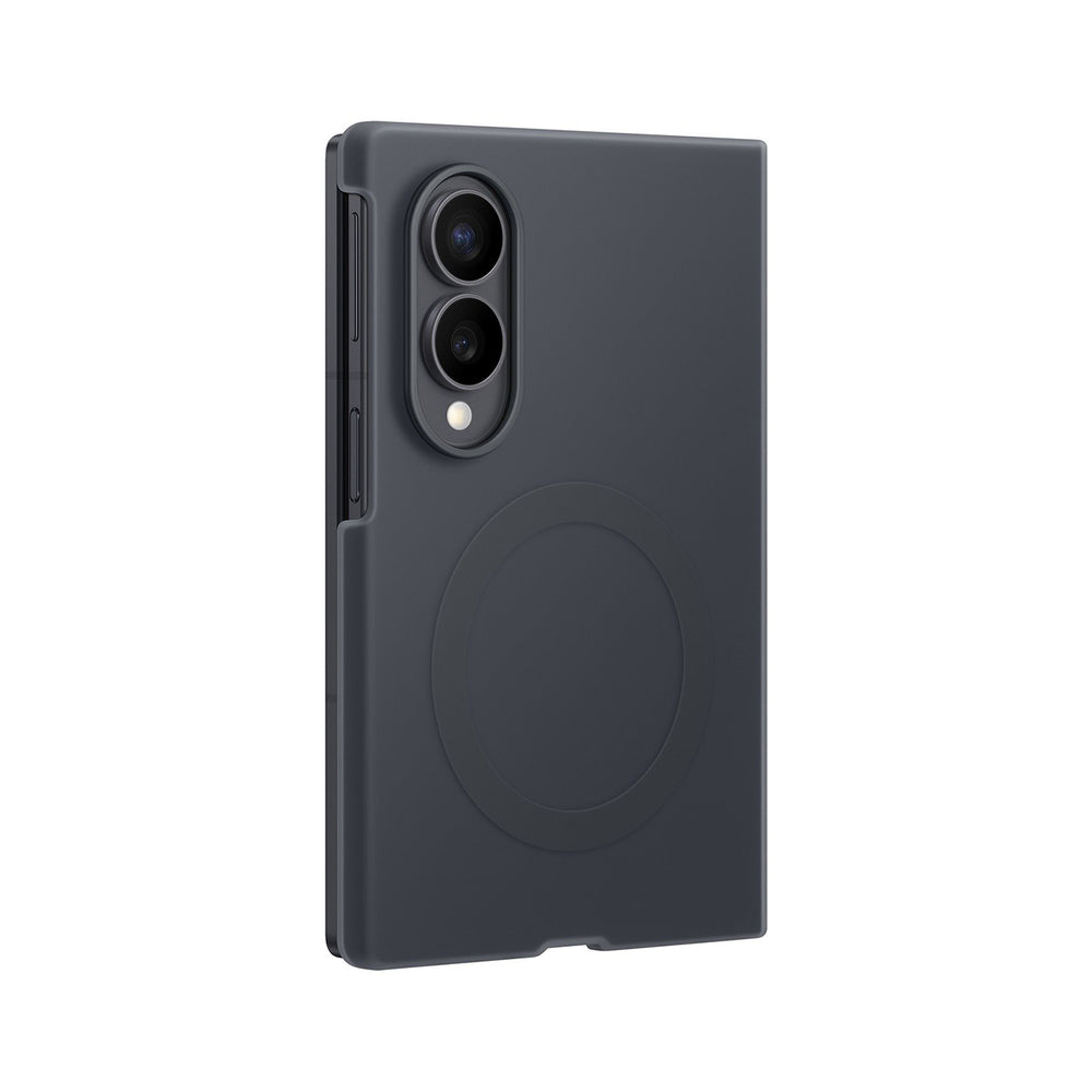Samsung Silicone Magnet Case til Samsung Galaxy Z Fold 8 kompatibel med MagSafe + 2 antireflekterende film - sort