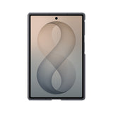 Samsung Silicone Magnet Case til Samsung Galaxy Z Fold 8 kompatibel med MagSafe + 2 antireflekterende film - sort