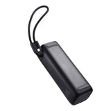 Joyroom PODIX PR70 25000mAh Power Bank op til 240W med to indbyggede USB-C kabler og to TFT skærme - Grå