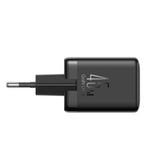 Joyroom JR-TG8 GaN 45W USB-C + USB-A Wall Charger - Black