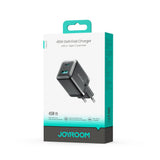 Joyroom JR-TG8 GaN 45W USB-C + USB-A Wall Charger - Black