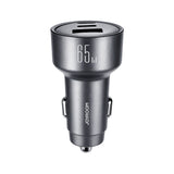 Joyroom JR-CCN19 65W 3-in-1 car charger Dark gray