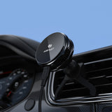 Acefast D66 Magnetic Car Air Vent Mount med Qi2 25W trådløs opladning og køling - sort