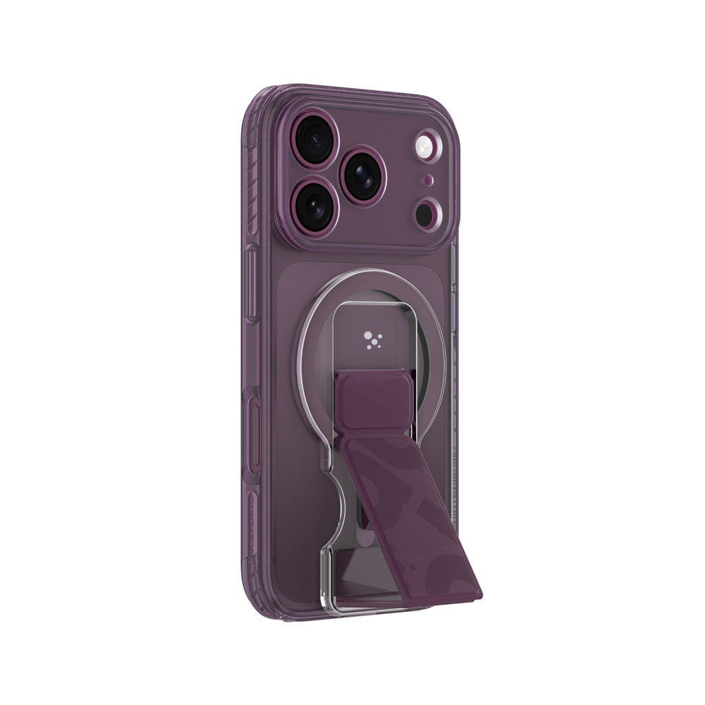 AmazingThing Titan Pro Lens Stand Set til iPhone 18 Pro Max med magnetisk holder og stand, kompatibel med MagSafe - Purple