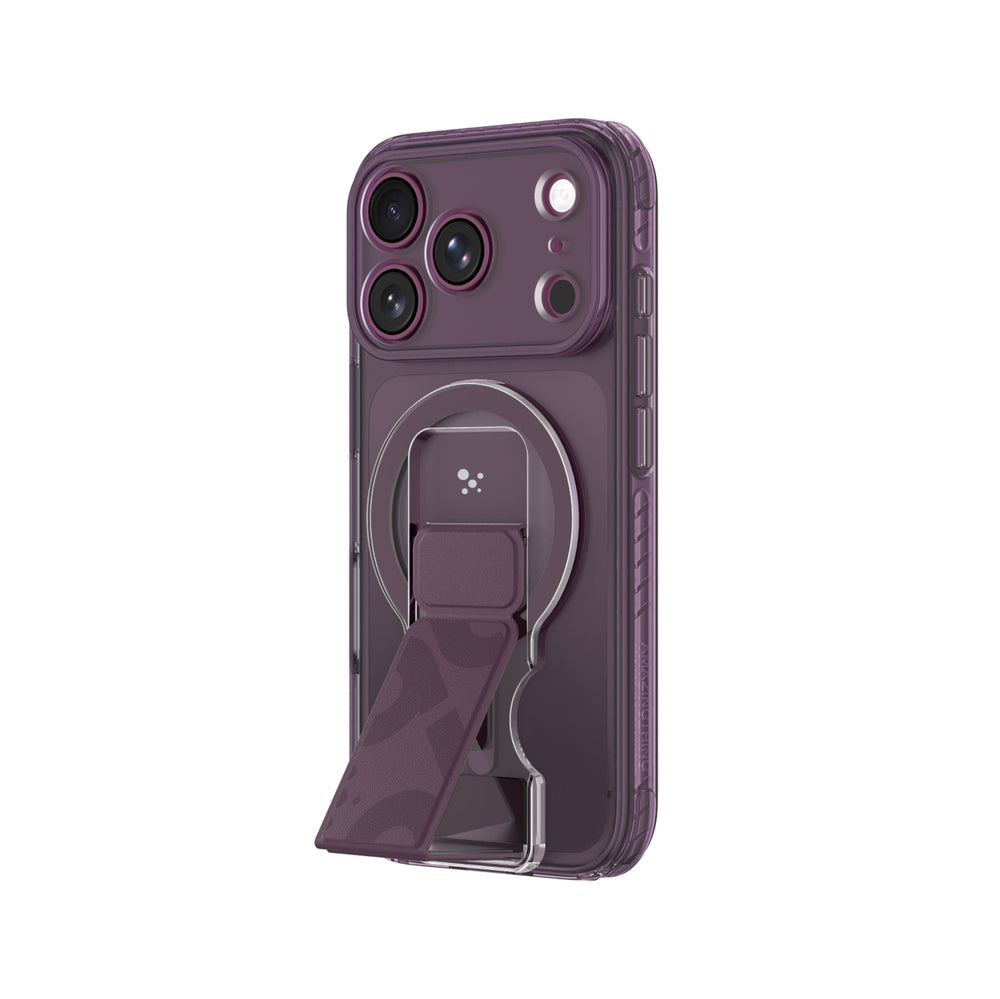 AmazingThing Titan Pro Lens Stand Set til iPhone 18 Pro Max med magnetisk holder og stand, kompatibel med MagSafe - Purple