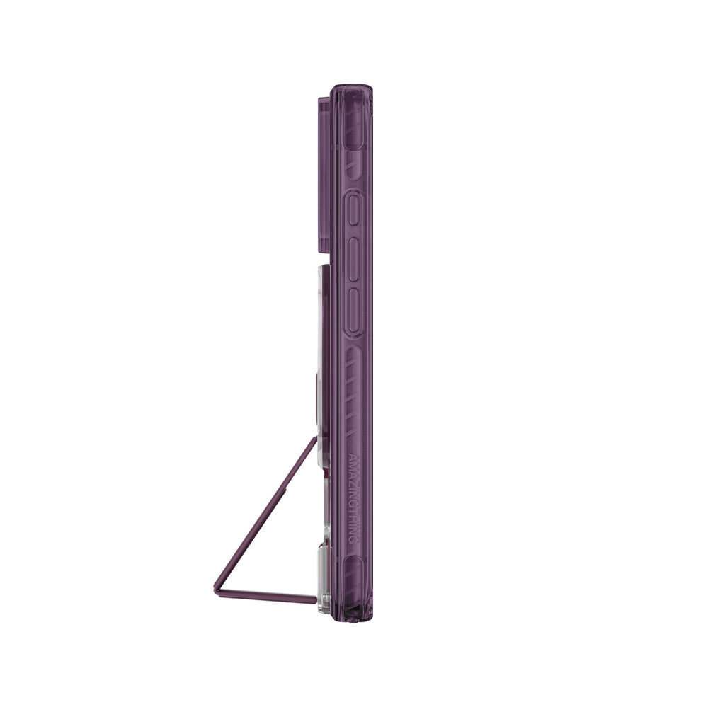 AmazingThing Titan Pro Lens Stand Set til iPhone 18 Pro Max med magnetisk holder og stand, kompatibel med MagSafe - Purple