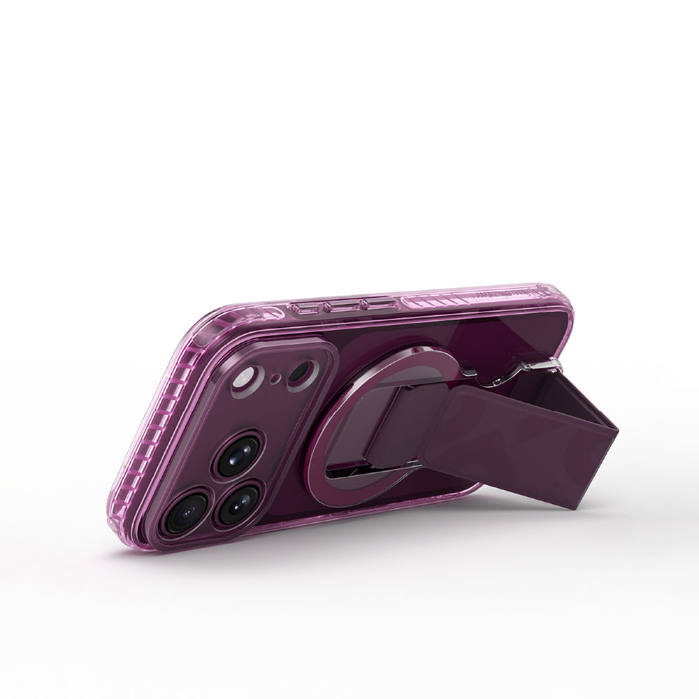 AmazingThing Titan Pro Lens Stand Set til iPhone 18 Pro Max med magnetisk holder og stand, kompatibel med MagSafe - Purple