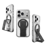 AmazingThing Titan Pro Lens Stand Set for iPhone 18 Pro med magnetisk holder og stand, kompatibel med MagSafe - gennemsigtig