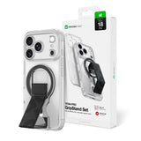 AmazingThing Titan Pro Lens Stand Set for iPhone 18 Pro med magnetisk holder og stand, kompatibel med MagSafe - gennemsigtig